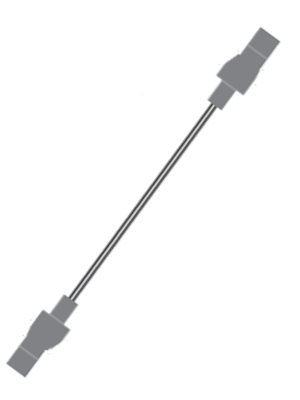 MEGA SOFT™ Reusable DetachaCable™ Cord Standard Connector 4.4m