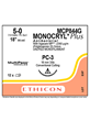 MONOCRYL® Plus Antibacterial Sutures Absorbable Undyed 5-0 45cm - Box/12