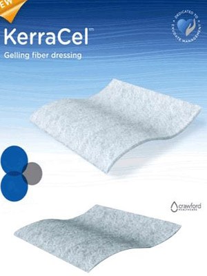 Kerracel Gelling Fiber Dressing 5x5cm - Box/10