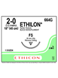 ETHILON* Nylon Sutures Black 45cm 2-0 F5 26mm - Box/12