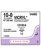 VICRYL® Absorbable Suture Violet 10-0 30cm CS160-6 5.5 mm - Box/12