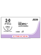 Coated VICRYL Sutures Undyed 70cm 2-0 CTB-1 36mm - Box/36