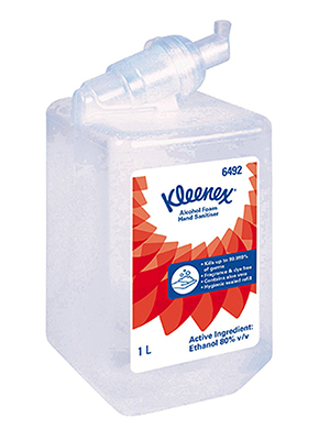 Kleenex® Alcohol Foam Hand Sanitiser 1L - Ctn/6