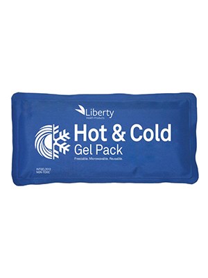 HOT/COLD GEL PACK REUSE 12X25CM CLOTH