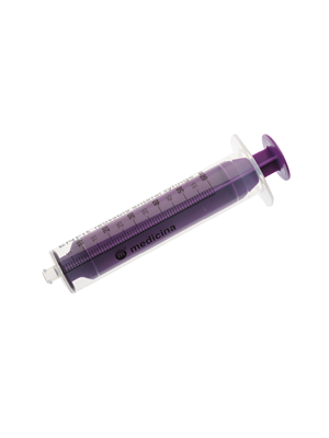 Enteral Syringes Enfit Medicina Reusable Purple 60ml
