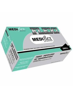 Gloves Latex P/Free Mediflex Small 100s