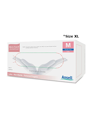 MICRO-TOUCH® DermaClean® Examination Glove Non-Sterile XL- Box/80
