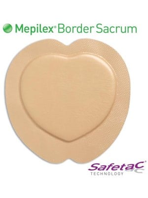 Mepilex Border Sacrum Dressing 16 x 20cm - Box/5