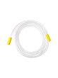 Non Sterile Ribbed Suction Tubing 2 Yellow Connectors 2m - Each