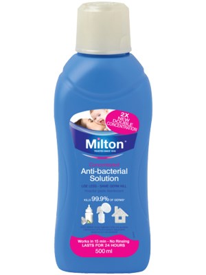 Milton Anti-bacterial Solution 2% Concentration - 500ml 