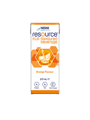 RESOURCE Nutritional Beverage Fruit Flavoured Orange 237mL - Ctn/24