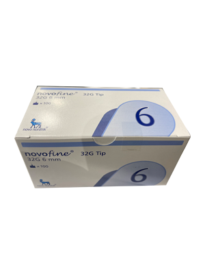 Novofine® Ultra Thin Needles, 32g x 6mm - Box/100