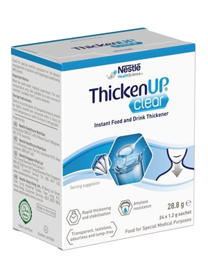 RESOURCE® ThickenUp® Clear and Easy Instant Sachets 1.2g - Ctn/12