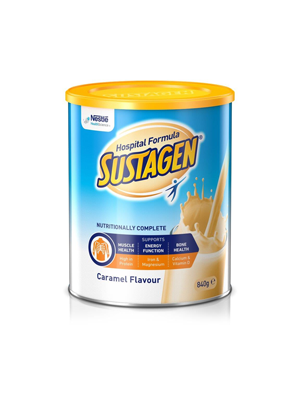 Sustagen® High Protein Hospital Formula,Caramel 840g - Ctn/6