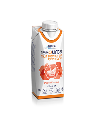 RESOURCE Peach Flavoured Beverage 237mL - Ctn/24