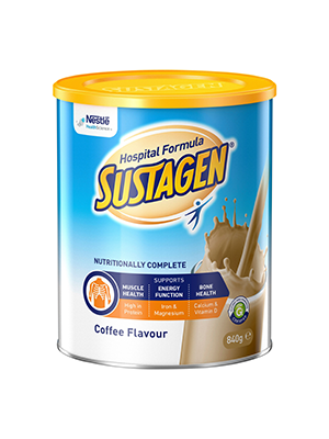 SUSTAGEN Hospital Formula Coffee Flavouring, 840g - Ctn/6