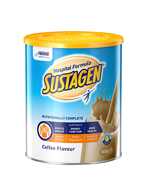 SUSTAGEN® Hospital Formula Coffee Flavouring, 840g - Ctn/6
