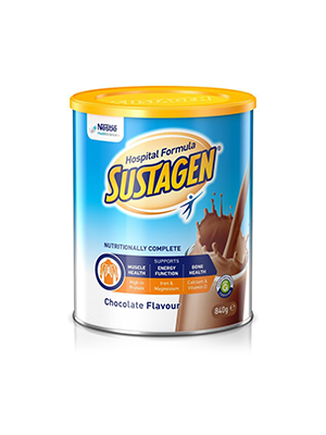 SUSTAGEN Hospital Formula Chocolate Flavour 840g - Ctn/6