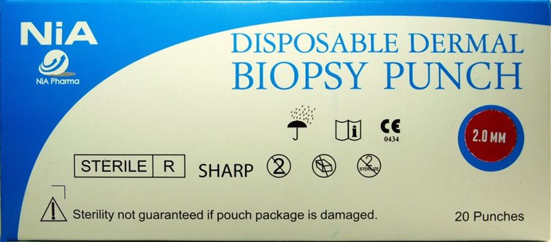NiA BIOPSY PUNCH 1.5mm - Box/20