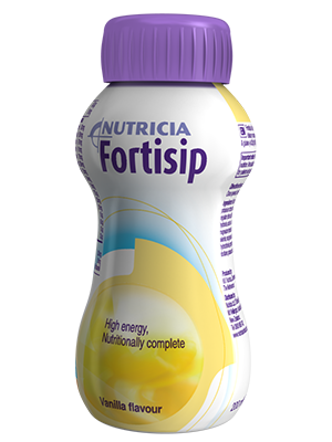NUTRICIA Fortisip 200ml Bottle Vanilla - Ctn/24
