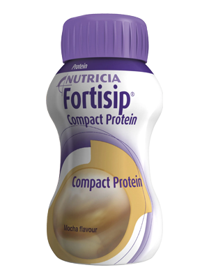 Fortisip® Ready-To-Drink Compact Protein, Mocha 125mL - Ctn/24