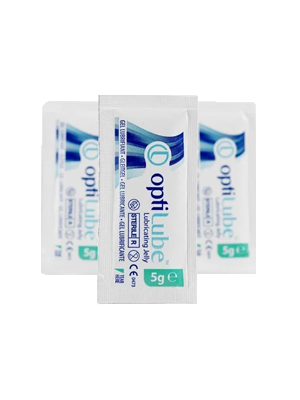 OptiLube Gel Sachet Sterile Lubricating Jelly 5g