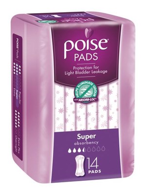 POISE SUPER 6PKTX14PS - Ctn/6