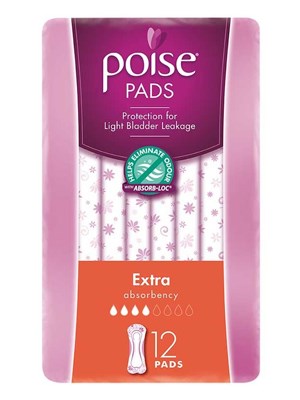 Poise Extra 6 Pkt - Ctn/12