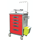 Emergency Trolley with Accessories, 5 Drawers, 650 x 480 x 980mm