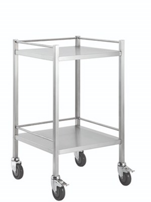 Trolley No Drawers Stainless Steel 50x50x90 cm - Each