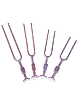 Tuning Forks with Foot C256 Stainless Steel