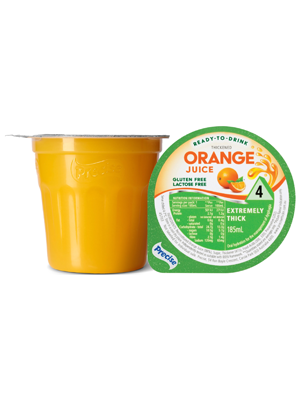 PreciseĀ® Ready-To-Drink Orange Juice Level 4 185mL - Ctn/12