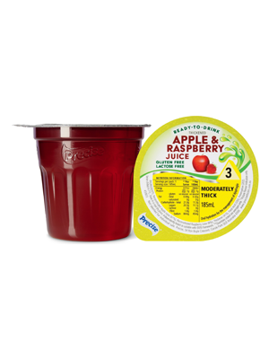 Precise® Apple & Raspberry Juice Level 3 185mL - Ctn/12