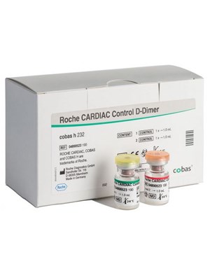 Roche CARDIAC® Control D-Dimer - Box/2x1ml