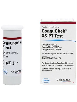 COAGUCHEK® XS PT Test Strips - Box/24