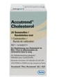 Cholesterol Total Level Test Strips 25 Accutrend Self Testing 