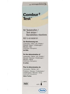 Combur 9-Test® Strips Box/50