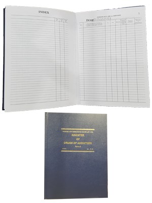 Book NSW Register Drug of Addiction H31