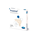 Proximel® Silicone Foam Dressings, Border Small Sacrum– Box/5