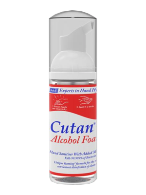CutanĀ® Alcohol Foam Antiseptic Handrub 50mL