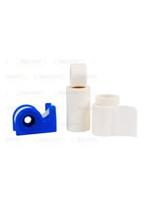 Non-Woven Paper Tape Low Allergen, 7.55cm x 9.1m, White - Box/4