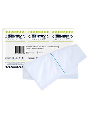 Sterile Non-Woven Combine Dressing 10cm x 20cm