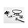 ABN Classic Professional Stethoscope Adult (Black) - Each