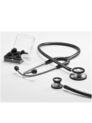 ABN Classic Professional Stethoscope Adult (Black) - Each