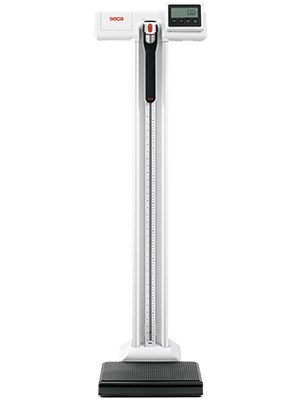 seca Digital Column Scale 250kg with Height Rod 