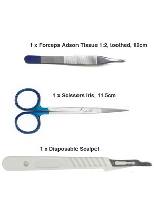 Wound and Tissue Debridement Procedure Packs