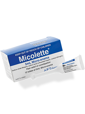 Micolette® 5mL Micro-Enema Tube - Box/12