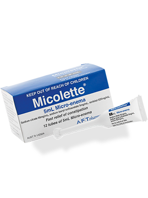 MicoletteĀ® 5mL Micro-Enema Tube - Box/12