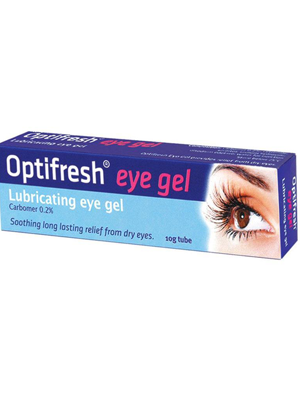 Optifresh Lubricating Eye Gel Tube Carbomer 0.2% 10g Tube