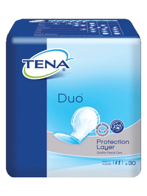 TENA® Duo Protection Layer White - Ctn/6